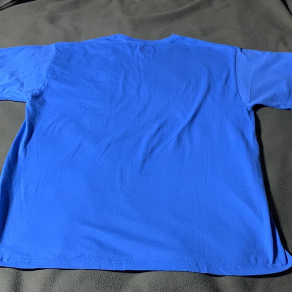 Lot of 2 Russell Athletics blue, short sleeve t-shirts. Size Large - Picture 5 of 11
